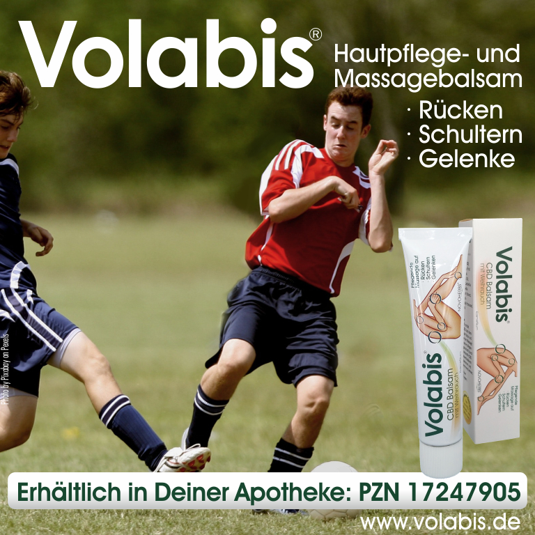 VOLABIS CBD Hautpflege- und Massagebalsam für Rücken, Schultern und Gelenke: PZN 17247905 VOLABIS CBD Hautpflege- und Massagebalsam für Rücken, Schultern und Gelenke: PZN 17247905